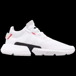 W 5.5/M 4.5 Adidas P.O.D. Cloud White Sneakers